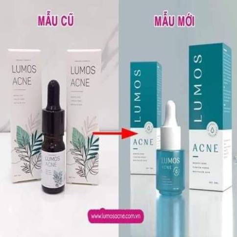 [mẫu mới 2021] Serum Mụn Dưỡng Trắng Da Lumos Acne Cao Cấp