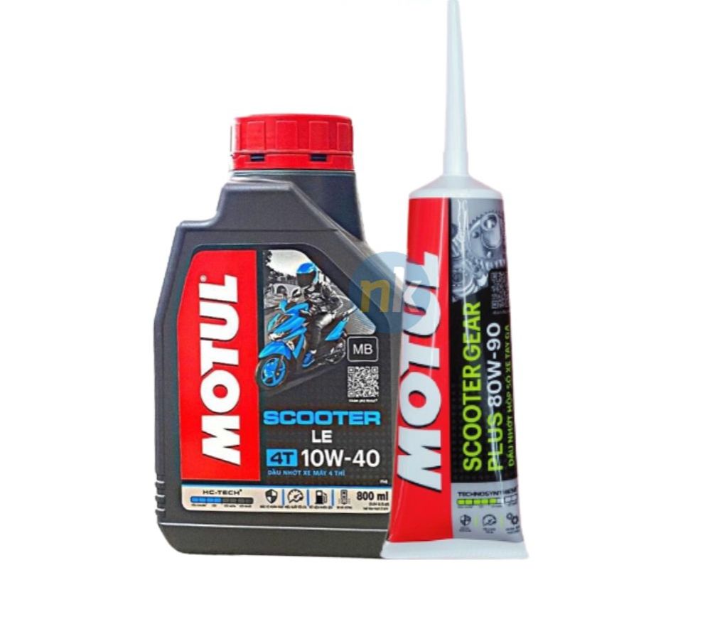 Nhớt xe tay ga Motul Scooter LE 4T 10W40 [Mua 5 tặng 1 phểu]