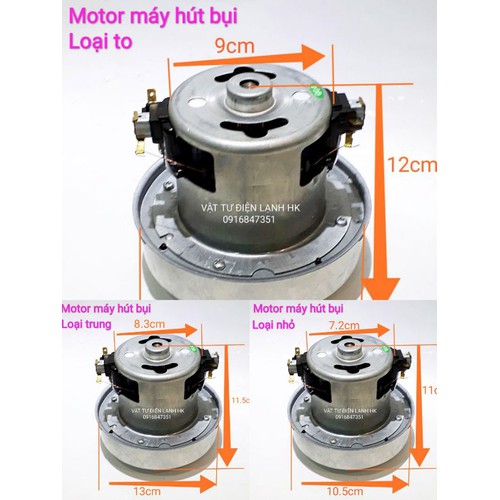 Motor động cơ máy hút bụi đa năng [Hàng mới]  - Mô tơ các size cỡ