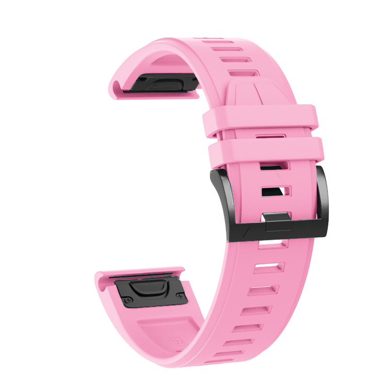 Zenia Quick Release fit 26MM 22MM Silicone Watch Strap for Garmin MARQ Forerunner 935/945 Instinct Quatix Fenix 7 7X 6 6X Pro Solar 5 5X Plus 3 Approach S70 47mm S62 S60 Descent G1 Mk1 Mk2 Mk2i Mk3i 51mm Sapphire Tactix D2 Bravo/Charlie Enduro Epix Gen 2