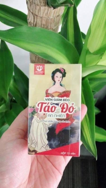 Viên uống giảm cân Táo Đỏ An Nhiên