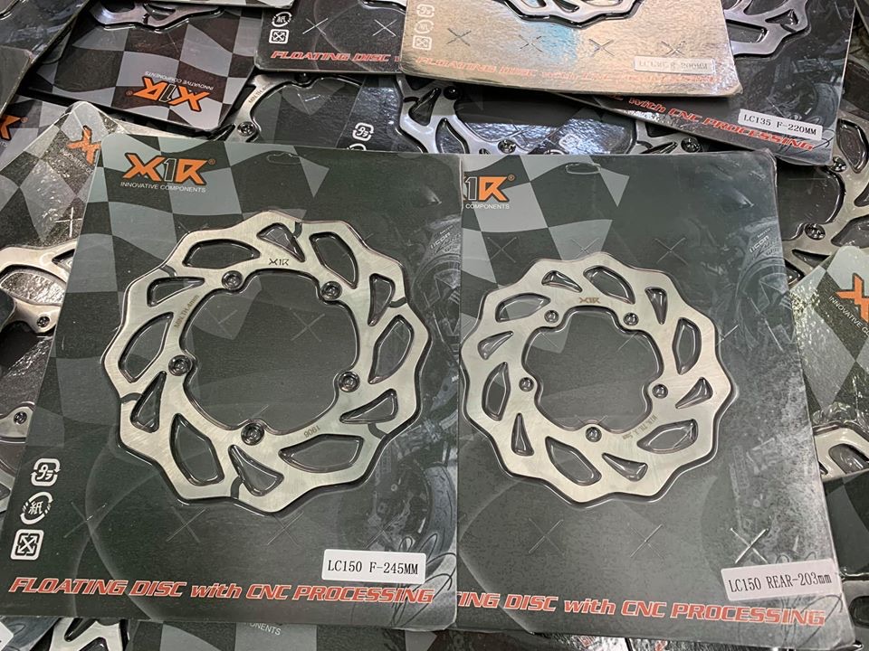 [HCM]Combo dĩa thắng(phanh) trước sau cho ex 150