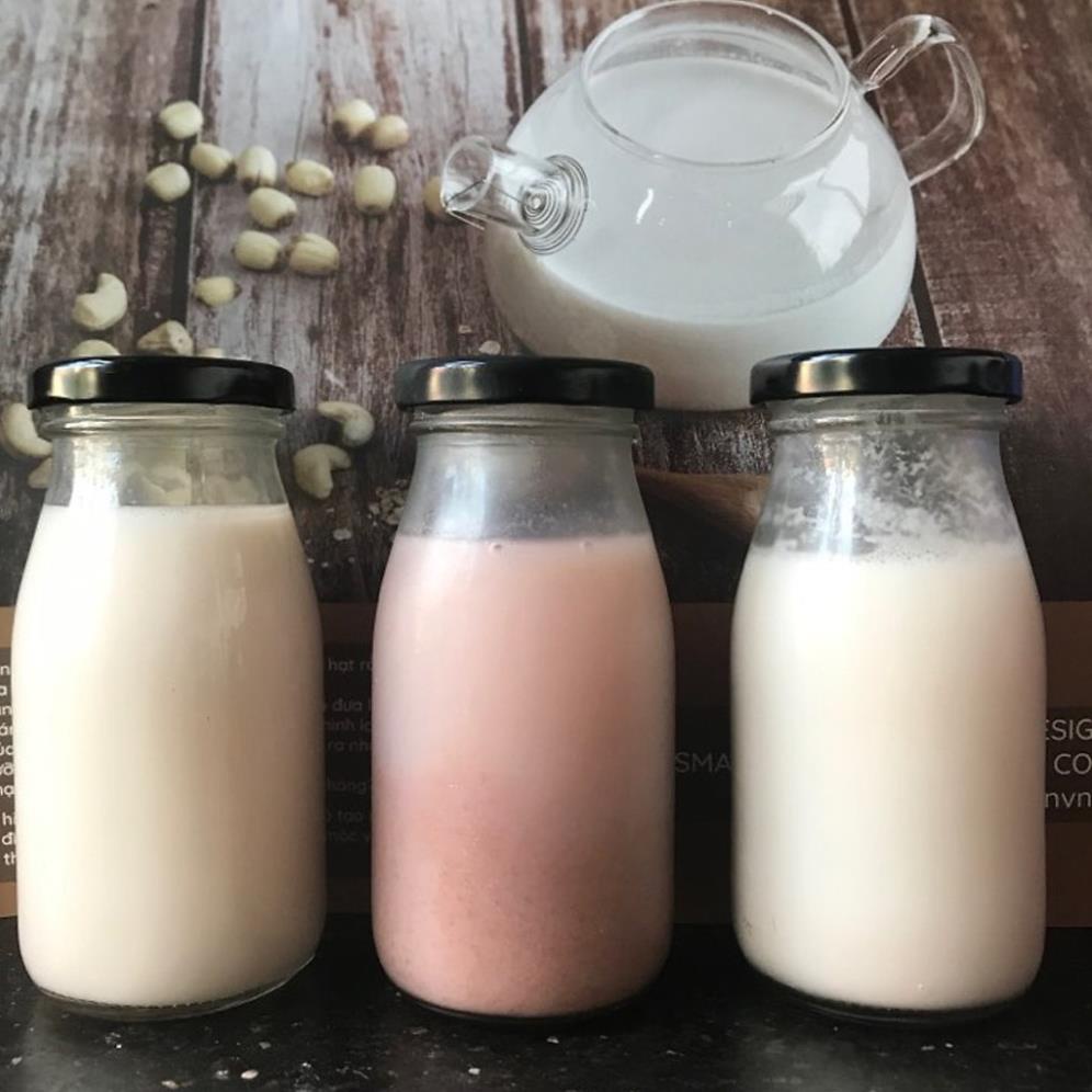 COMBO 10 Chai   Chai thủy tinh 200ml trơn
