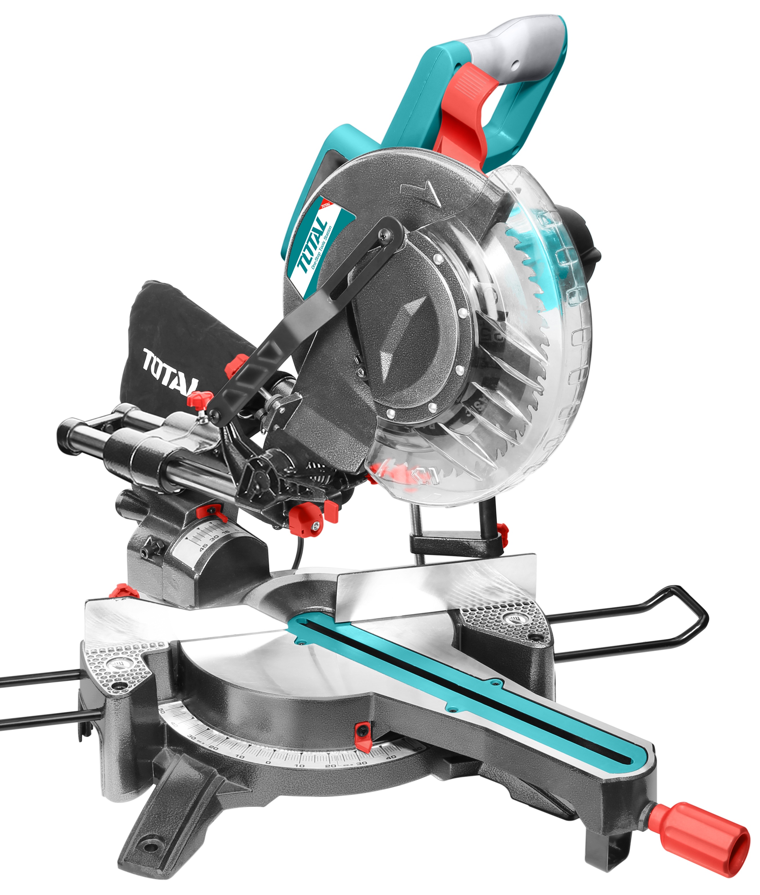 [Trả góp 0%] 255MM - MÁY CẮT NHÔM/GỖ TOTAL TS42182551- Kích thước lưỡi cưa: 255mm khả năng cắt tối đa: 80 x 280 mm bàn cắt nhôm