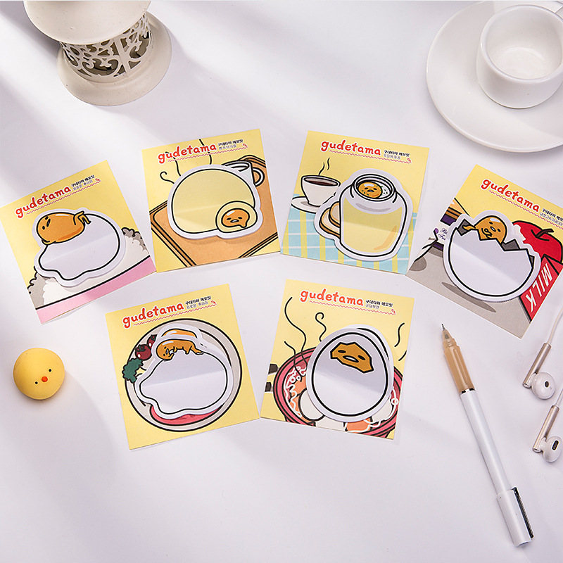 Giấy note ghi chú trứng Gudetama