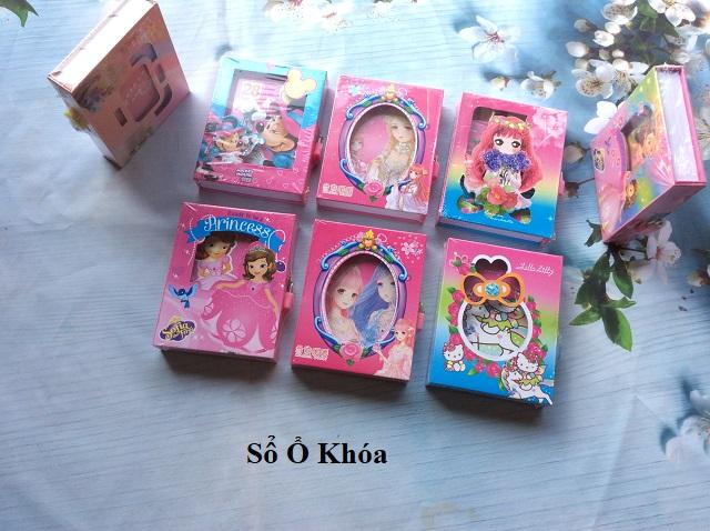 Sổ nhật ký,sổ tay có mã khóa mật khẩu