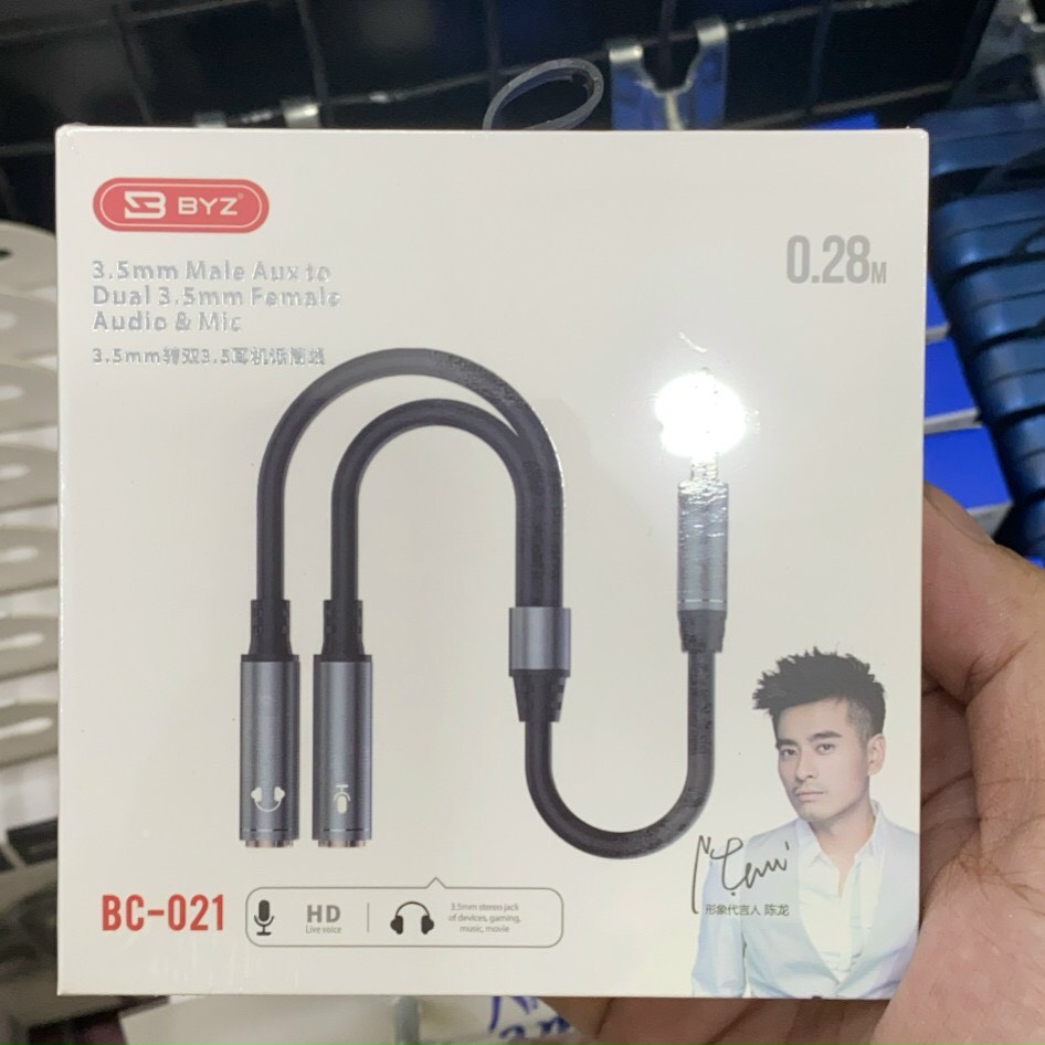 Jack Chuyển 3.5 Sang Audio và Mic