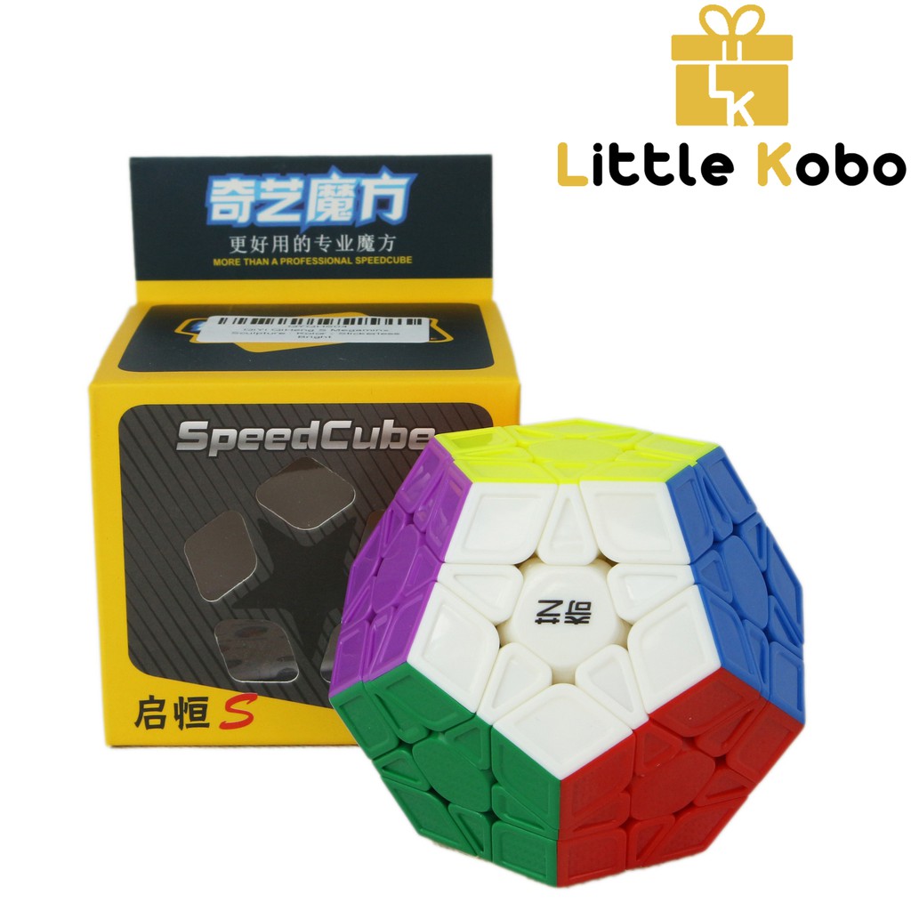 Rubik Megaminx QiYi QiHeng S Stickerless Rubik 12 Mặt Khối Lập Phương Rubik