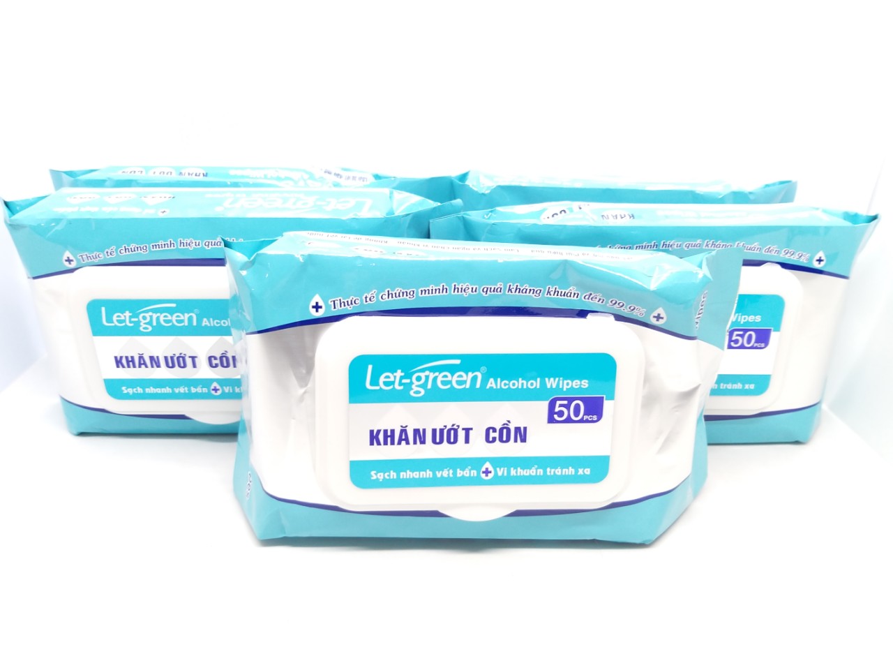 Khăn ướt cồn Let-green