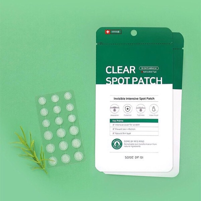 Miếng Dán Hỗ Trợ Giảm Mụn Some By Mi Clear Spot Patch 18 Miếng