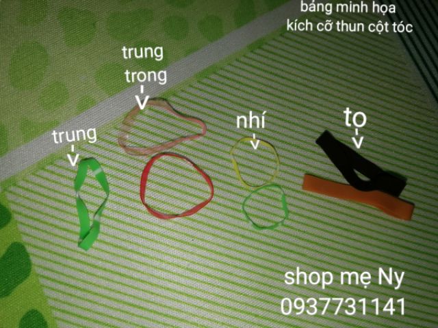 [HCM]100GR THUN CỘT TÓC 5 TÔNG MÀU KIM LOẠI
