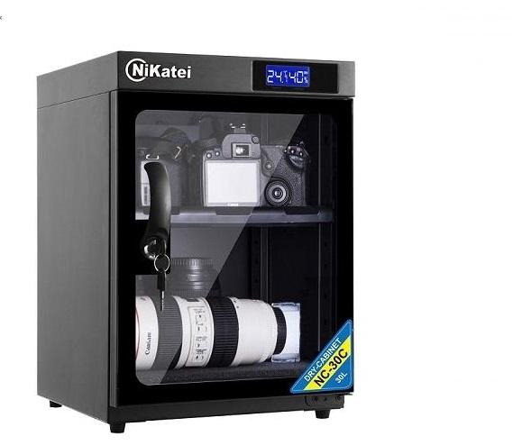 [HCM]TỦ CHỐNG ẨM NIKATEI NC-30C GOLD 30 LÍT