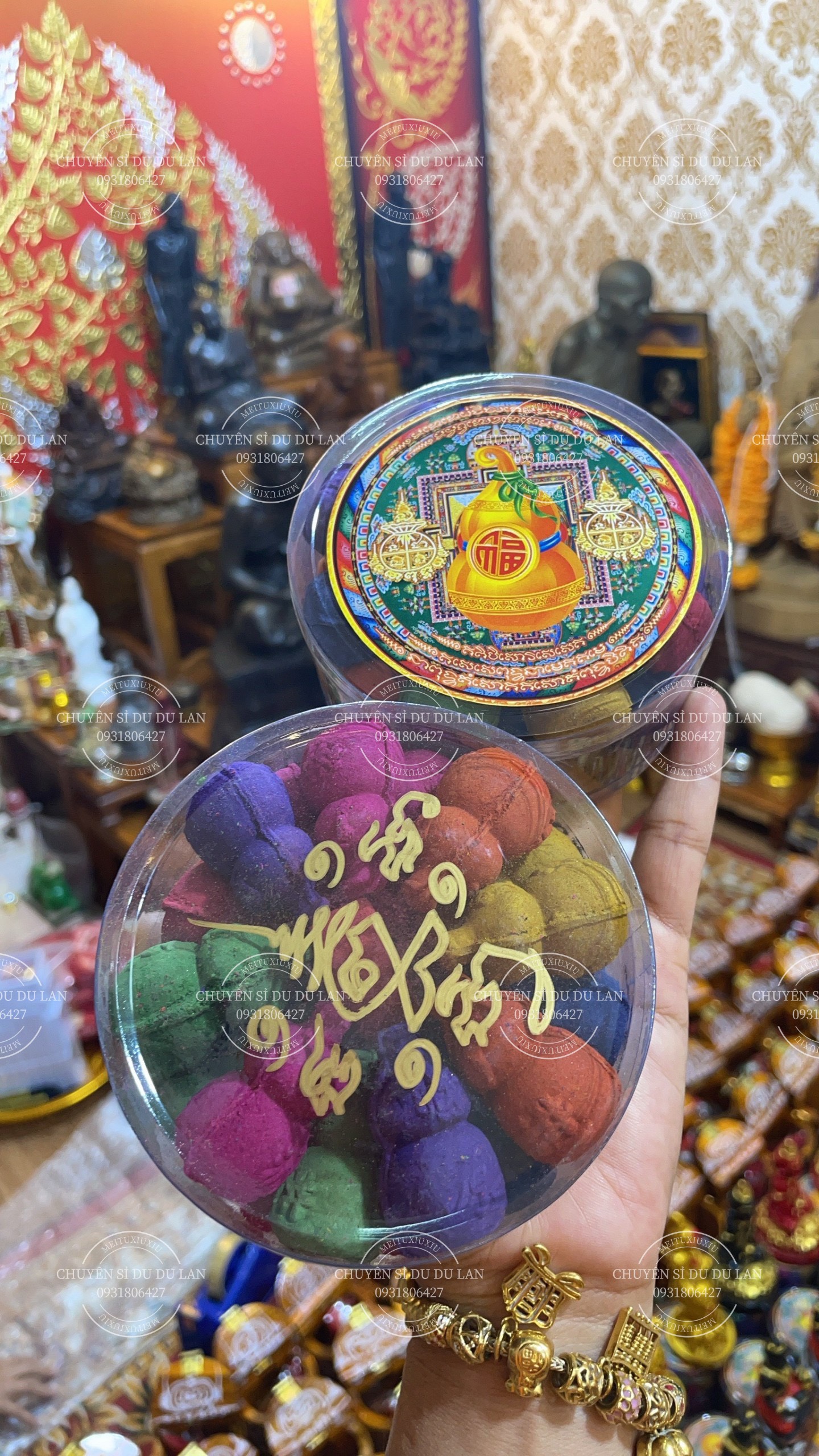 Nhang Trầm Nụ Thơm Thái Lan thầy vẽ