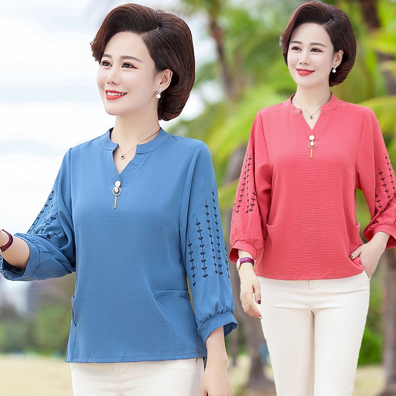 ÁO SƠ MI NỮ TRUNG NIÊN