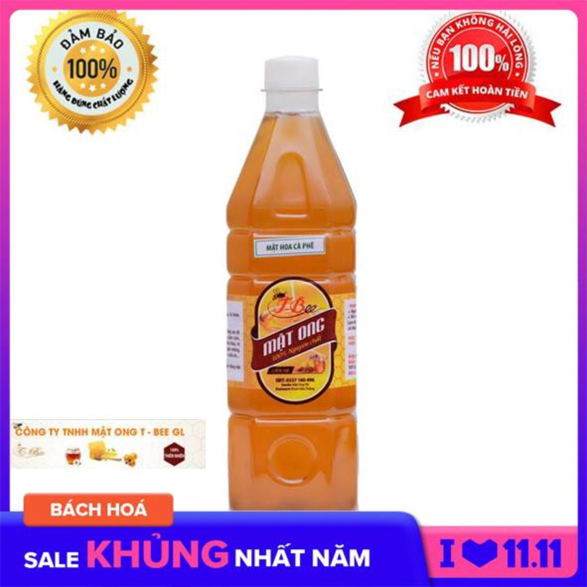 1l Mật ong Nguyên chất Hoa cà phê T-bee