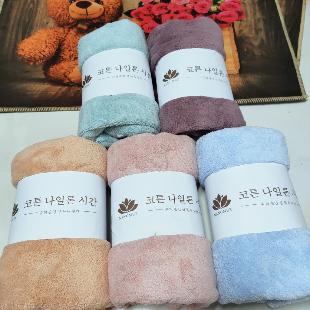 Khăn mặt Hàn Quốc Cao Cấp, Mềm Mại, An Toàn [ Hàng loại 1 ]