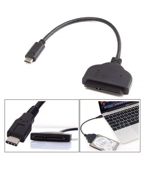 USB 3.1 Type C Male to 2.5inch Micro SATA HDD/SSD Drive Cable