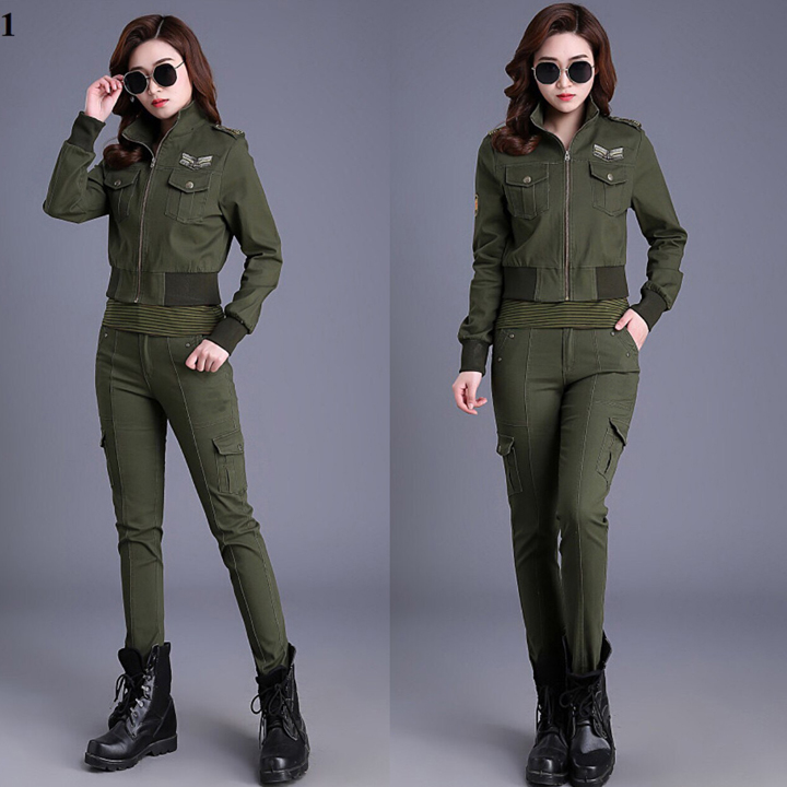 [HCM]COMBO ÁO QUẦN KHOÁC KAKI LÍNH LOGO CÁNH