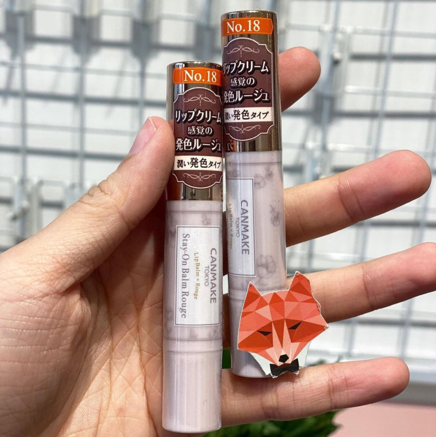 Son dưỡng có màu Canmake Stay On Balm Rouge