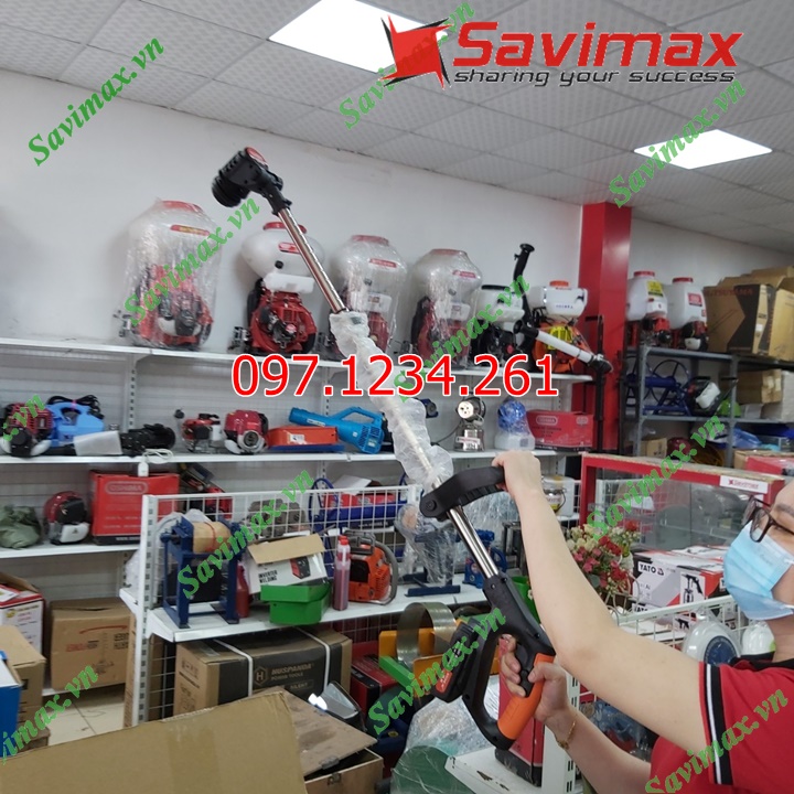 Máy cắt cỏ pin 36V của Savimax