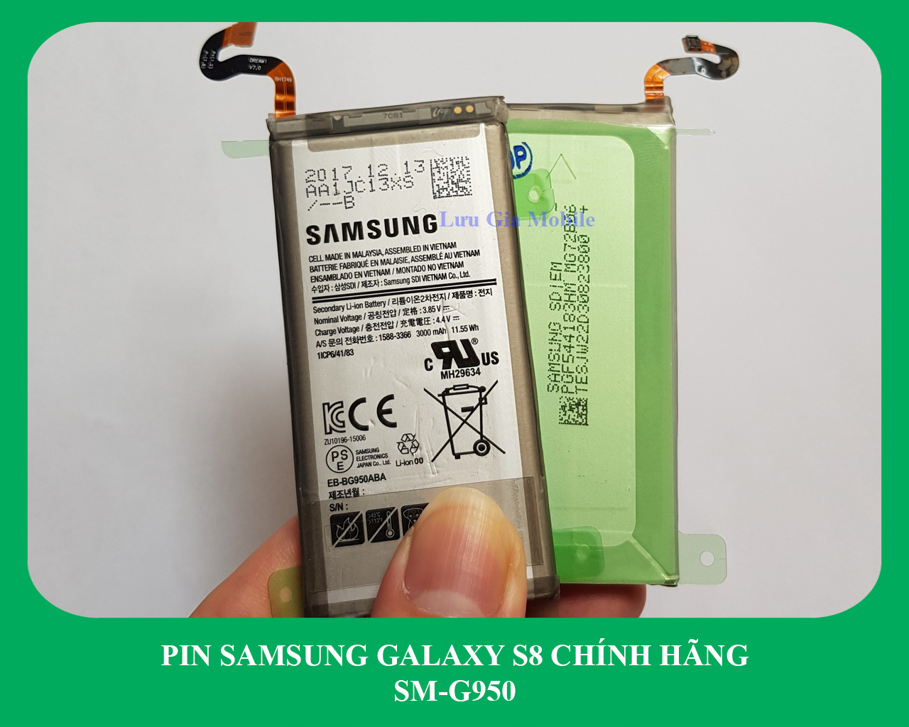 Pin Samsung Galaxy S8 công ty G950