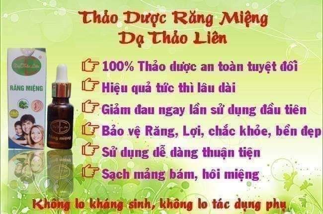 tinh dầu Răng Miệng của Dạ Thảo Liên lọ nhỏ 5ml