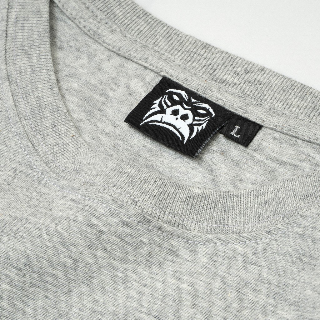 Áo Thun Trơn Gori Basic Tee - Xám Tiêu