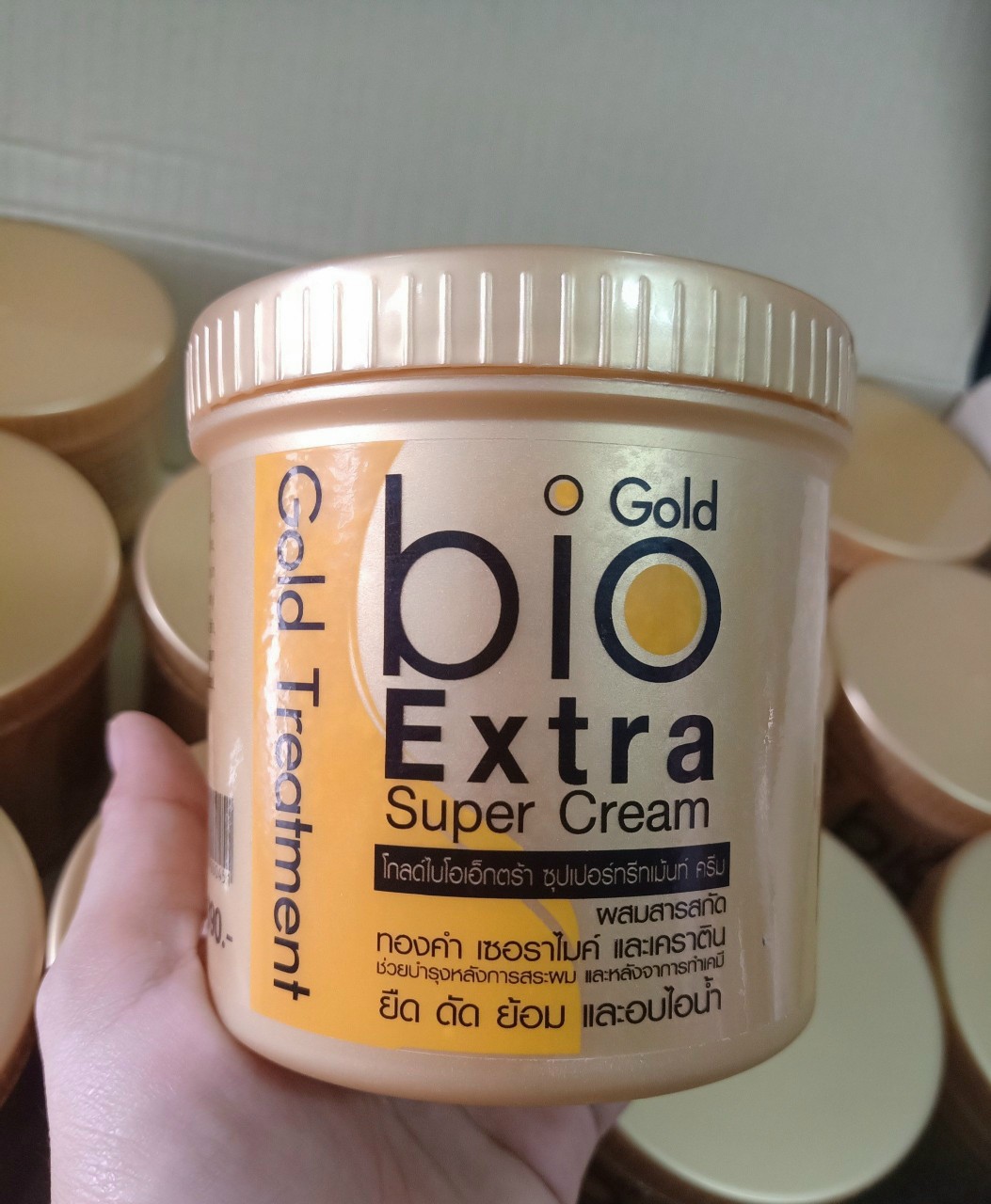 Ủ Tóc Siêu Mượt BIO EXTRA GOLG TREATMENT 500ml Thái Lan
