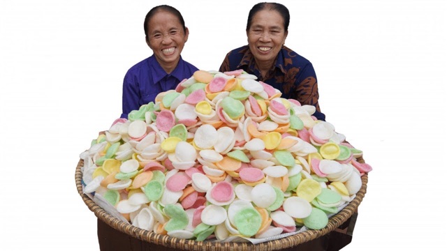 Bánh phồng tôm rau củ (gói 180g)