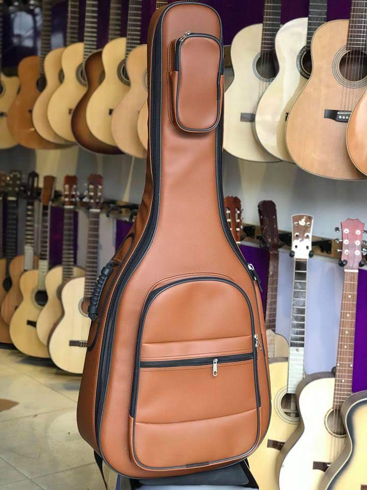 Bao da guitar 5 lớp chất da siêu dầy