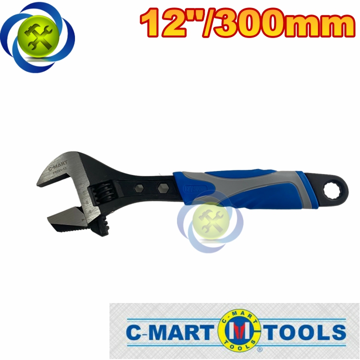 Mỏ lết bọc nhựa c-mart f0201-12 dài 300mm/12 inch