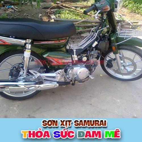Chai sơn xanh lá 162 sơn samurai
