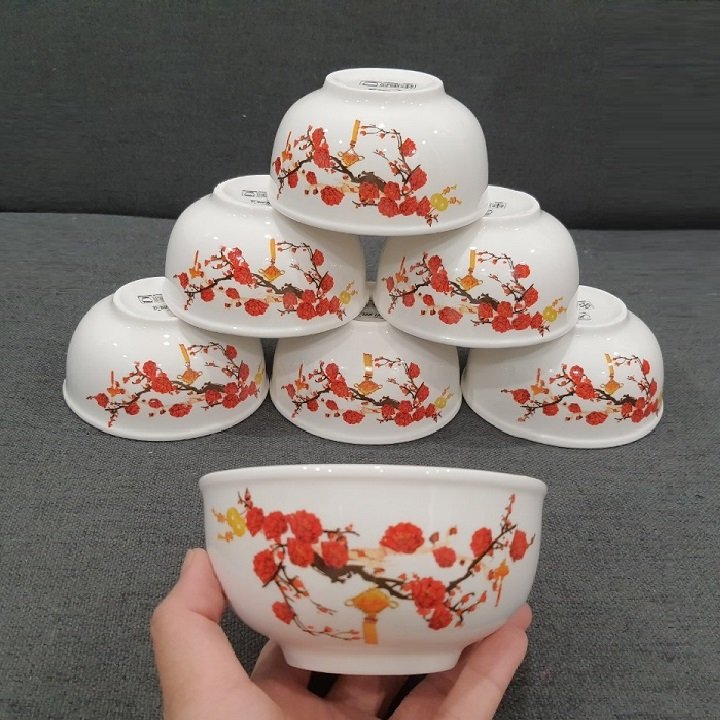 [HCM]bộ 6 chén sứ ăn cơm - bộ 6 chén sứ ăn cơm