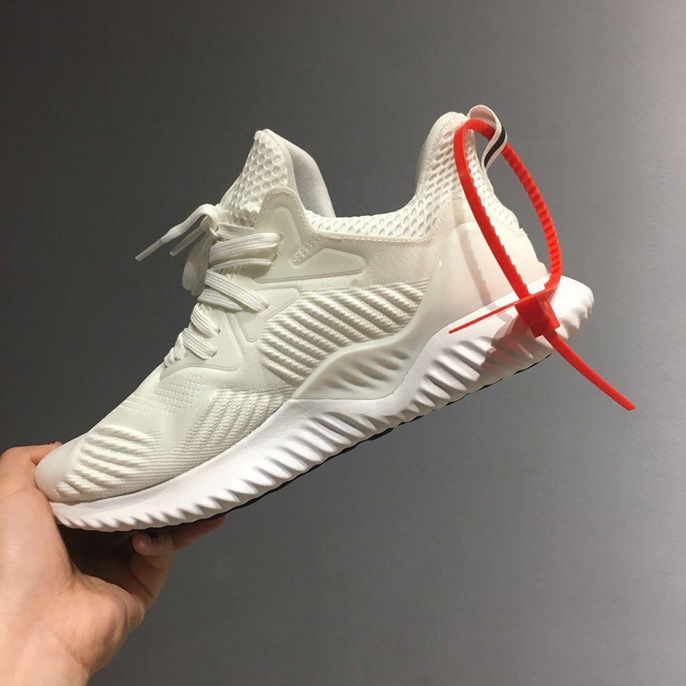 Giày alpha bounce trắng full