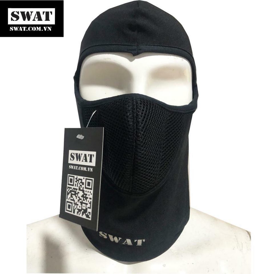 [HCM]Khăn chùm đầu ninja swat X2 kháng khuẩn