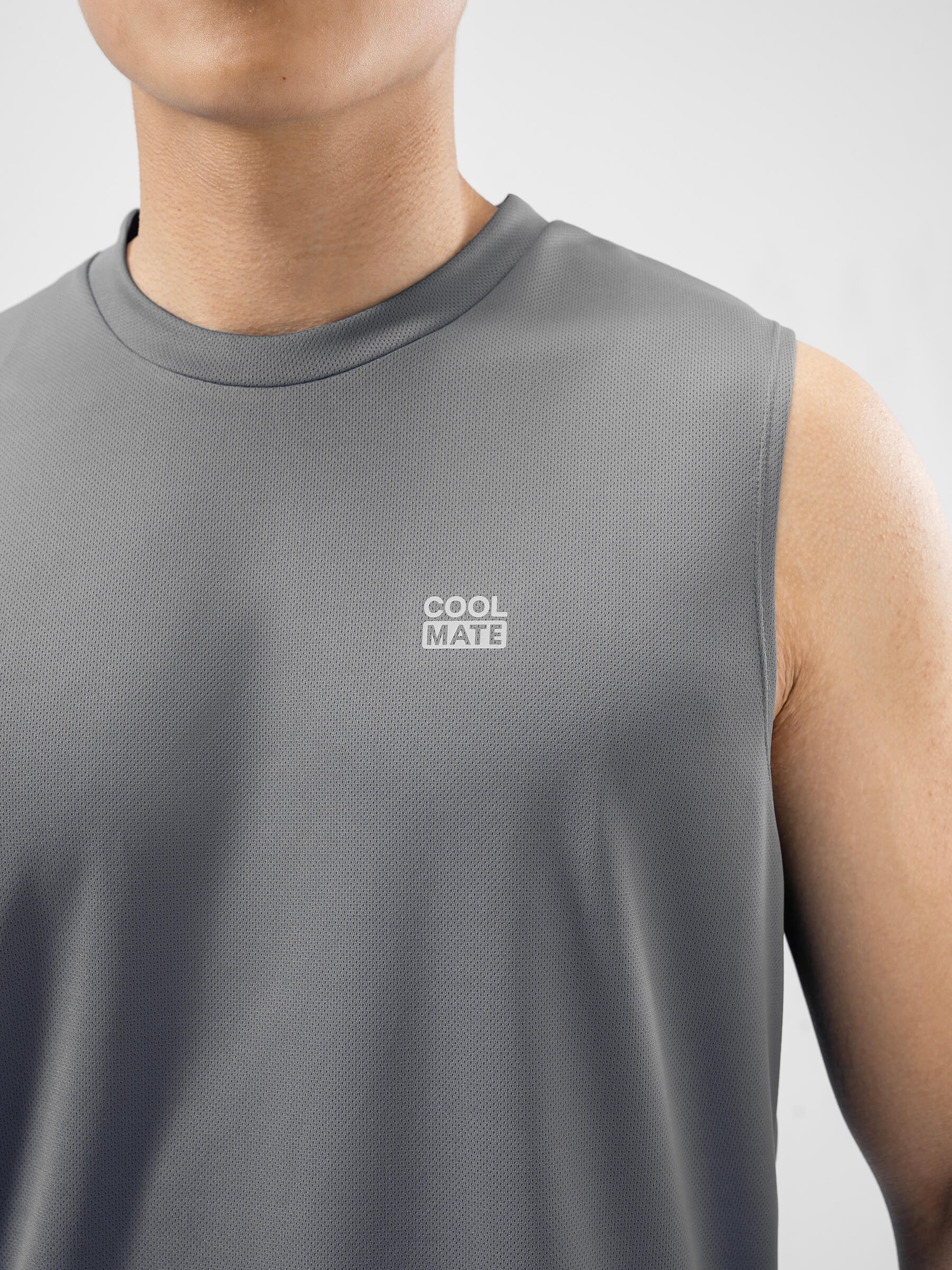 Áo sát nách Sleeveless tanktop thể thao Active Essentials thấm hút Coolmate