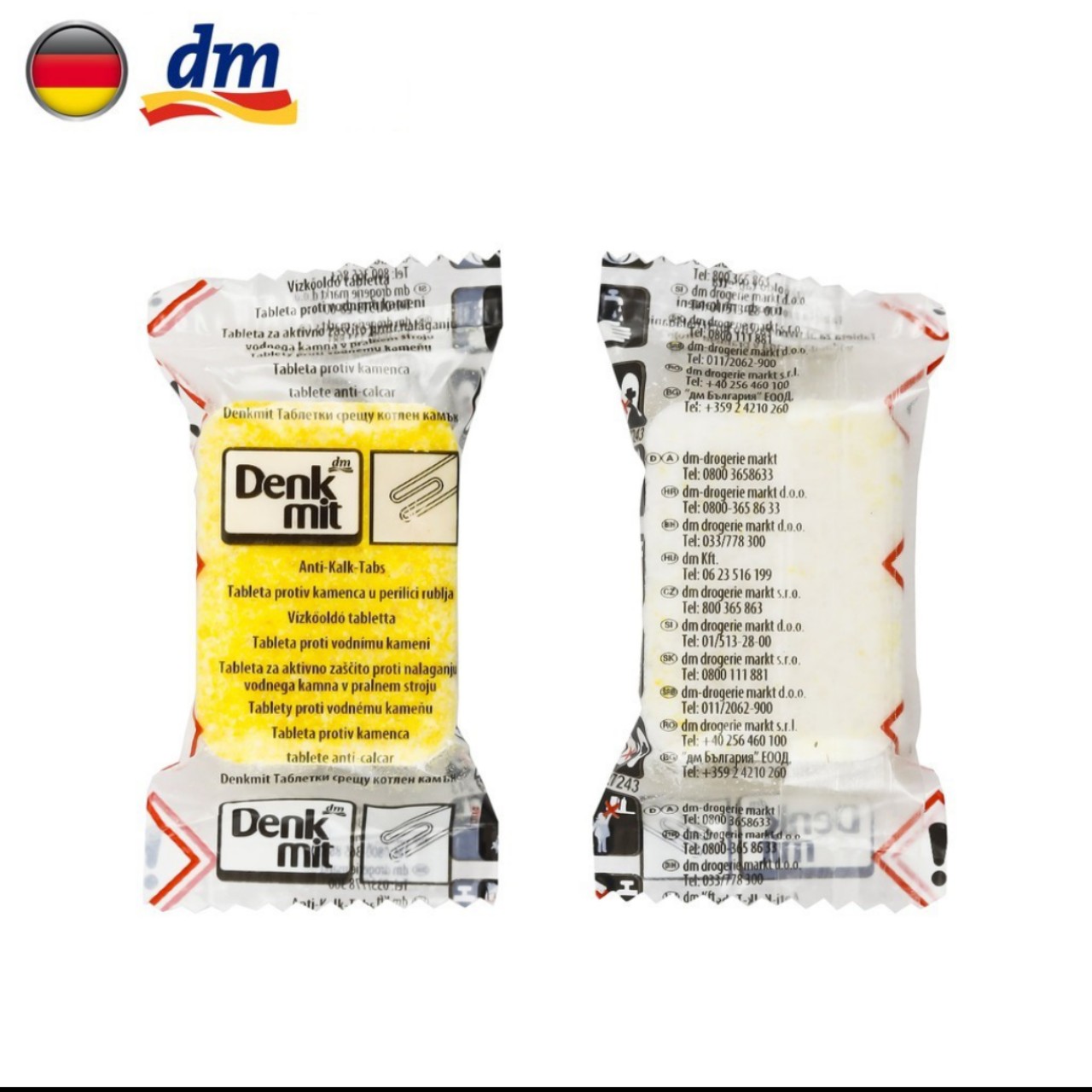 viên tẩy lồng máy giặt Denkmit [HÀNG NỘI ĐỊA ĐỨC]