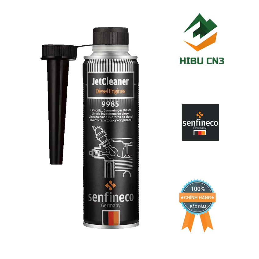 [Chuyên Nghiệp] Súc Béc Dầu Senfineco 9985 – 300ML Diesel Jet Cleaner, Hàng Đức Chính Hãng – HIBU CN3