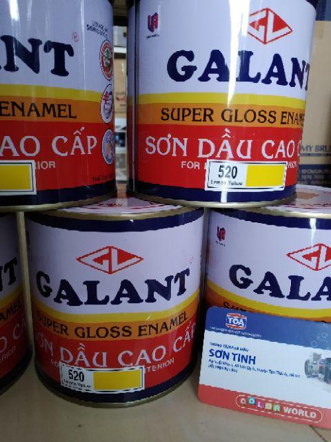Sơn dầu cao cấp galant lon 800ml hoặc 3 lít (màu 520 và 560)
