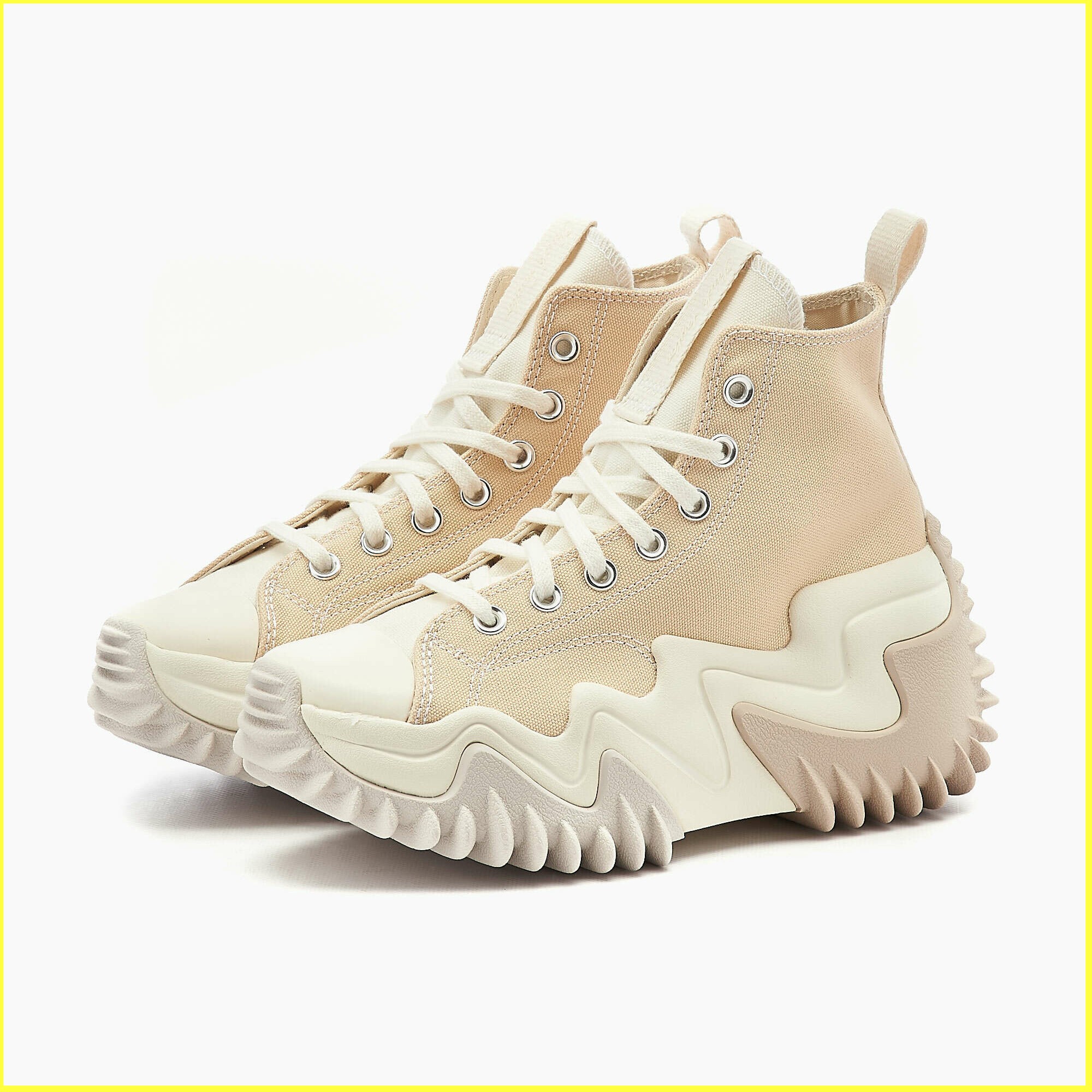 Giày Cv Run Star Moti.on Beige High Top ( Full box)