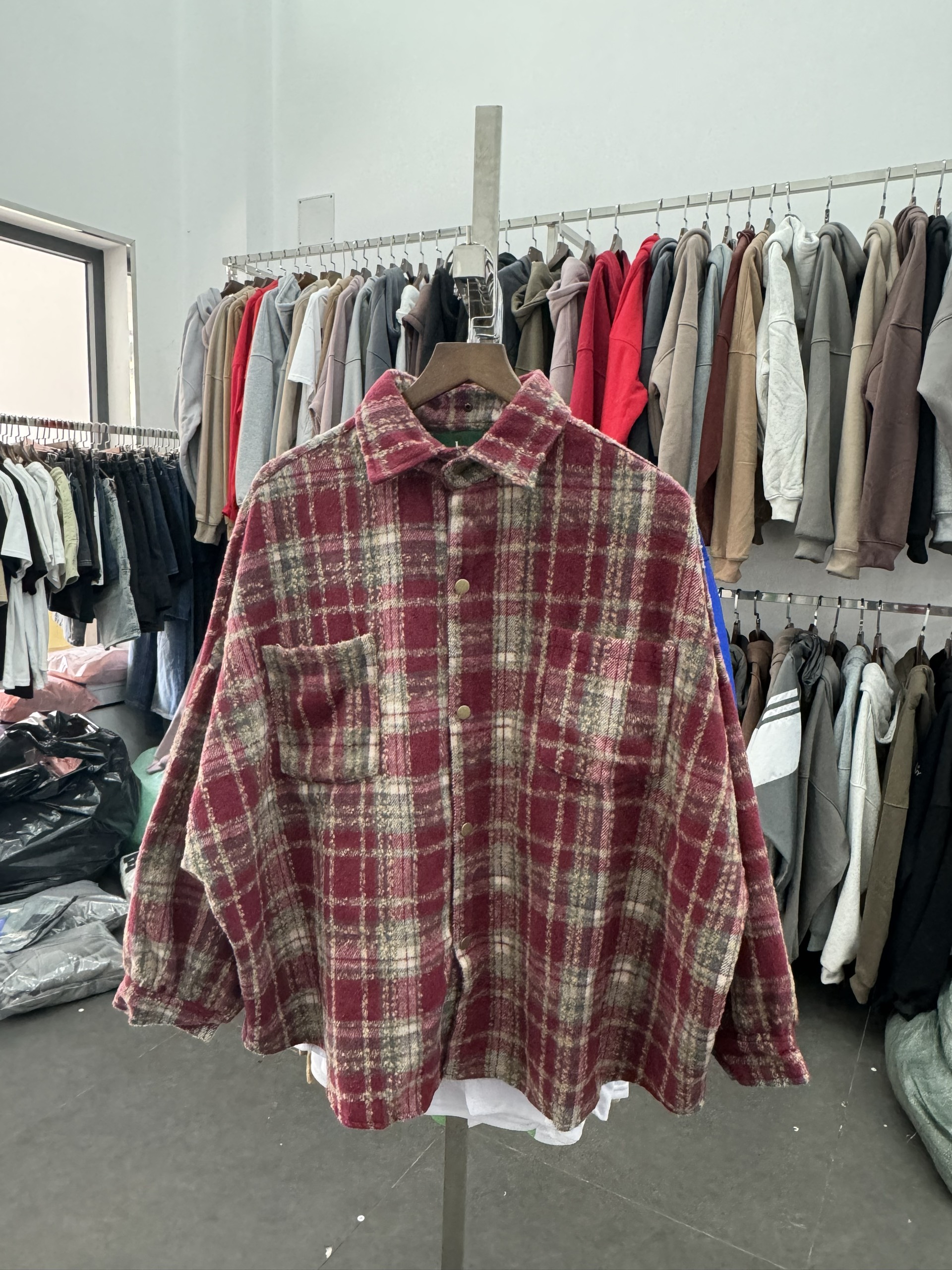 [15% Refund] 4-Color Striped Flannel Plaid Shirt