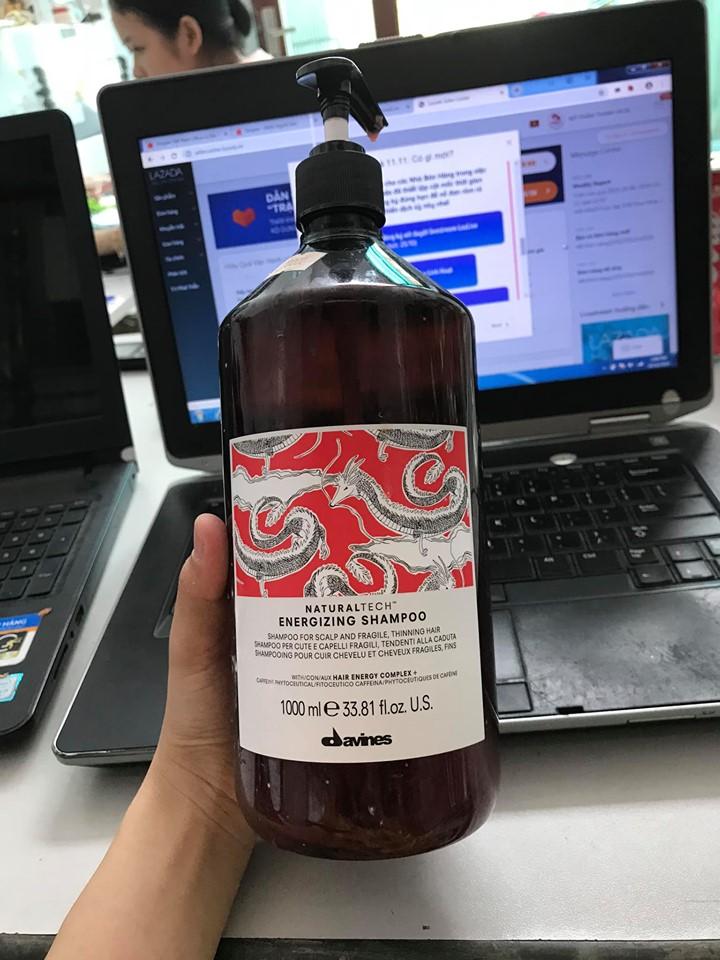 [HCM]DẦU GỘI CHỐNG RỤNG TÓC DAVINES ENERGIZING SHAMPOO 1000ML