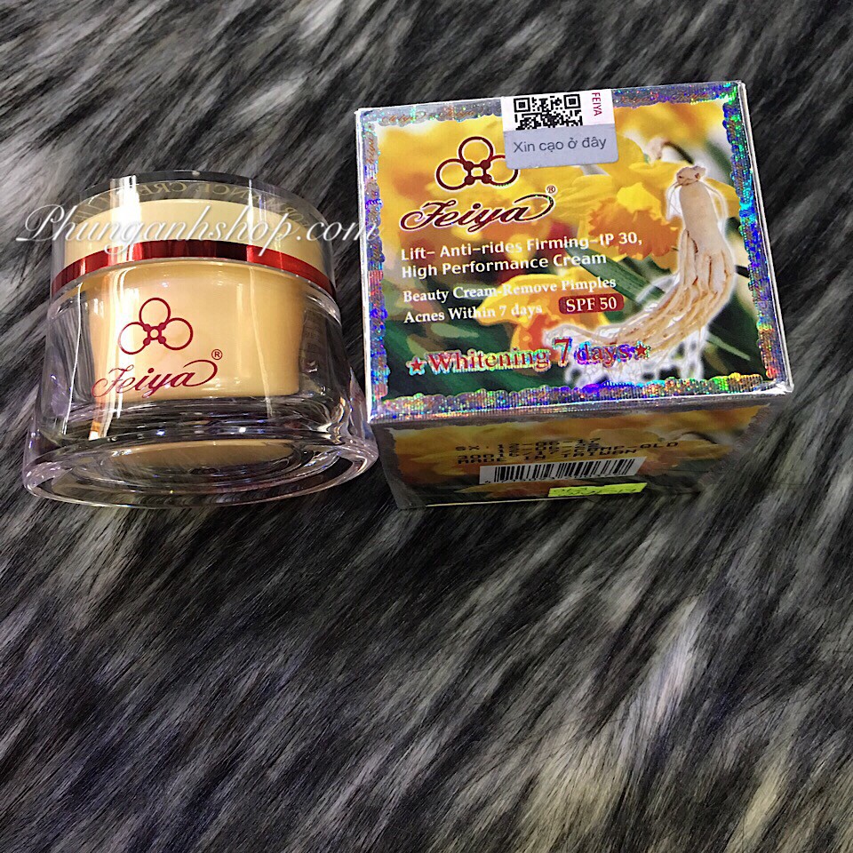 KEM DƯỠNG TRẮNG DA FEIYA TINH CHẤT NHÂN SÂM ĐỎ 50G