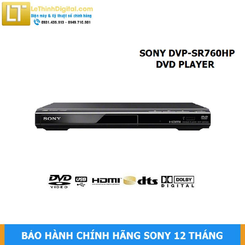 Bảng giá Đầu đĩa DVD Sony DVP-SR760HP - Hãng phân phối
