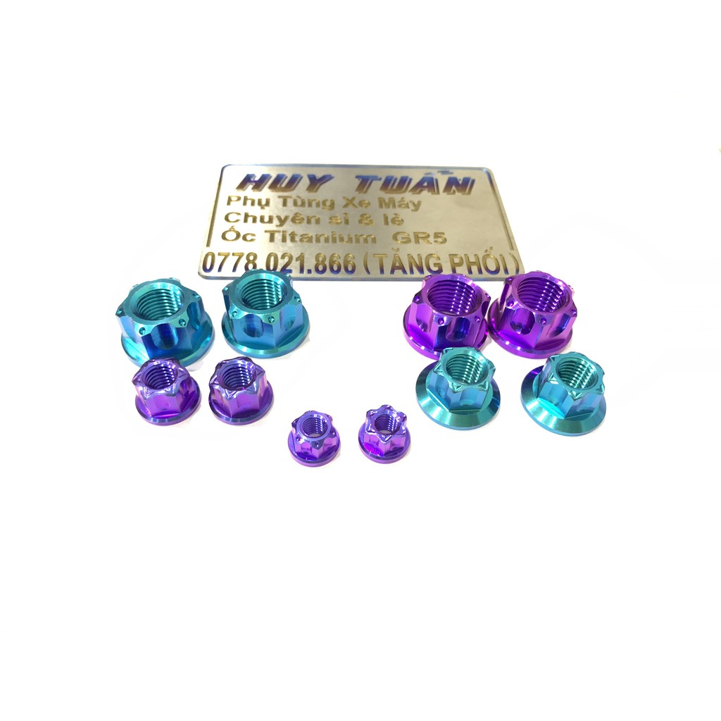 Tán hở 5ly 6ly 8ly 10ly 12ly 14ly Titan Gr5 Cao Cấp