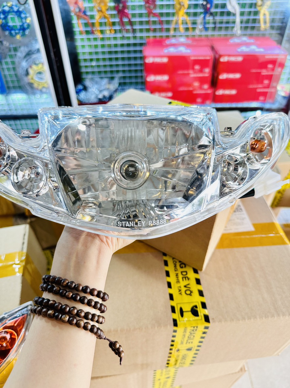 Đầu sirius ( si hello _MICA HÃNG _TẶNG BÓNG DEMI) pha đèn + ốp đủ màu-