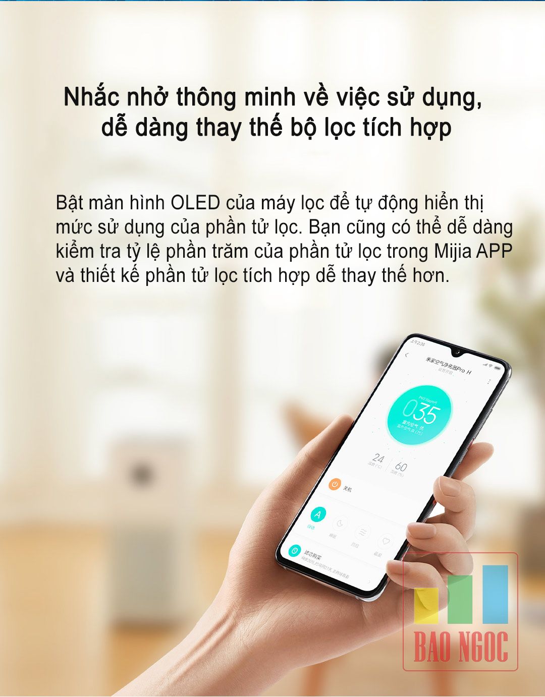 Lõi lọc không khí dành cho PRO H