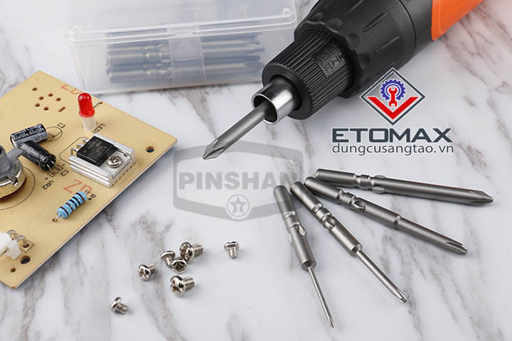 Bộ 8 đầu vặn vít 4 cạnh cao cấp JDM