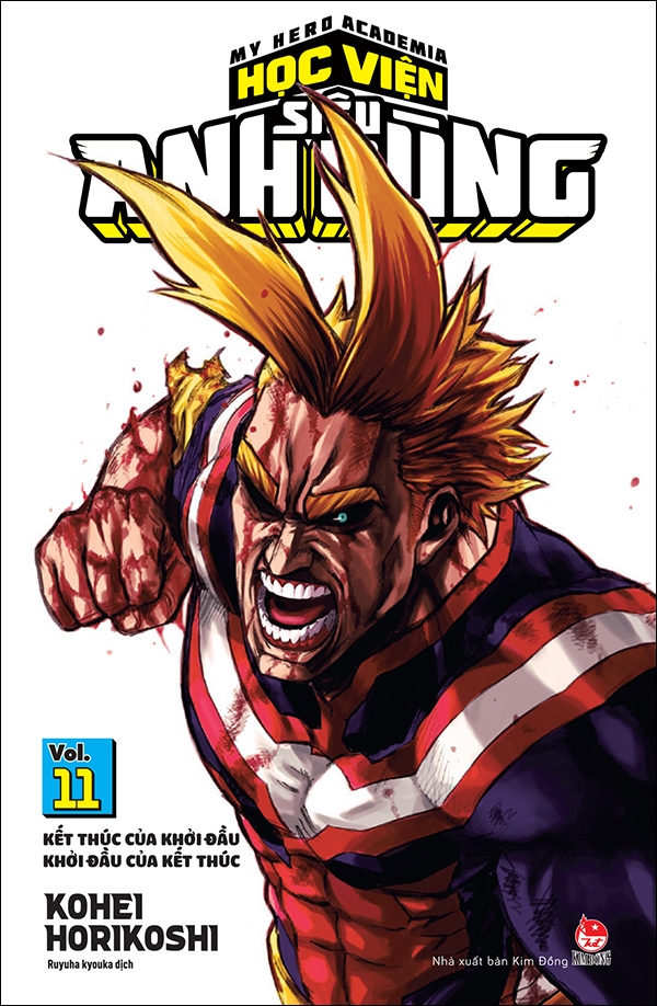 Fahasa - my hero academia - học viện siêu anh hùng - tập 11: kết thúc của khởi đầu - khởi đầu của kết thúc
