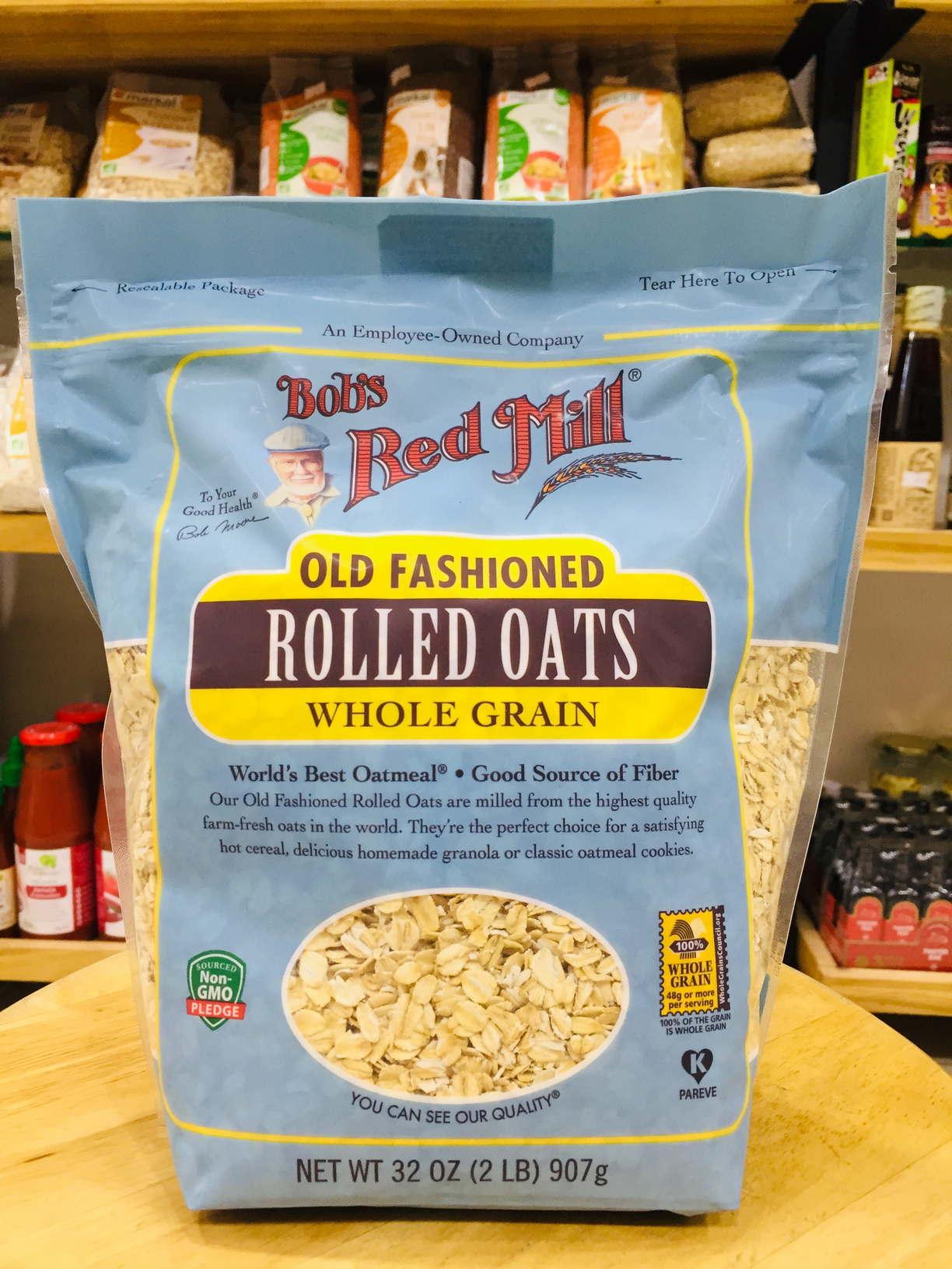 Date 01/28 Medium Rolled Oats Rolled Oats Regular Bob Red Mill 907g